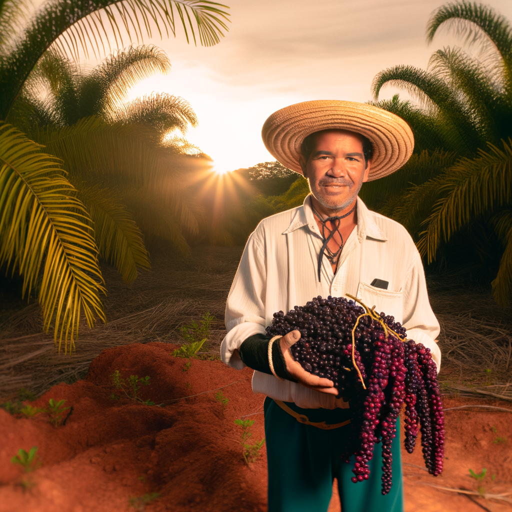 Plantação de Açaí